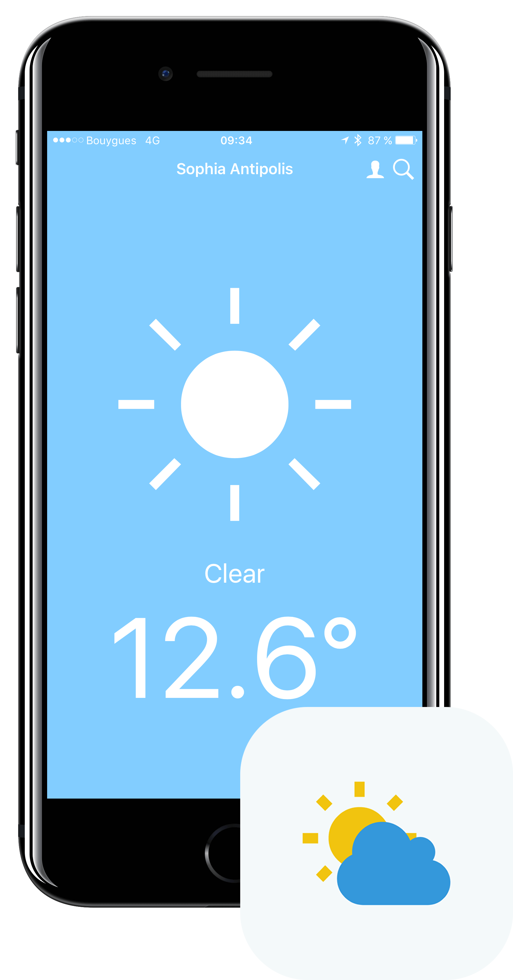 Screenshot SimpleWeather